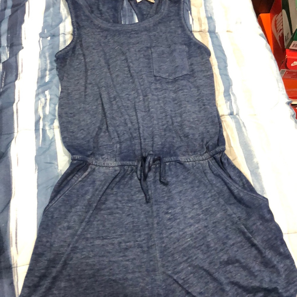 Blue romper